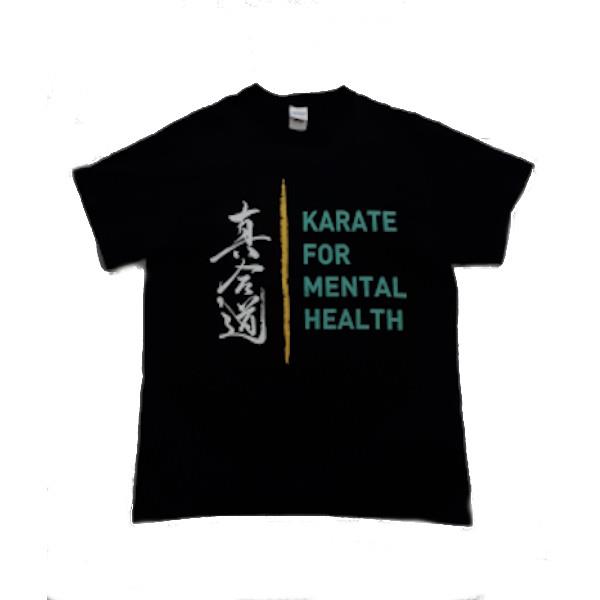 Karate For Mental Health Kanji Black